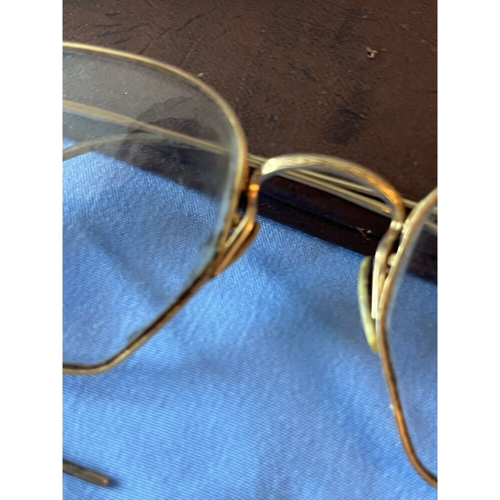 Antique Artcraft Glasses Frames 1/10 12K Gold Filled GF W/Case - Picture 3 of 14